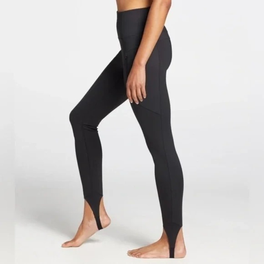 Calia Sculpt Stirrup Tight Women's XL Pure Black NWT - Picture 2 of 14